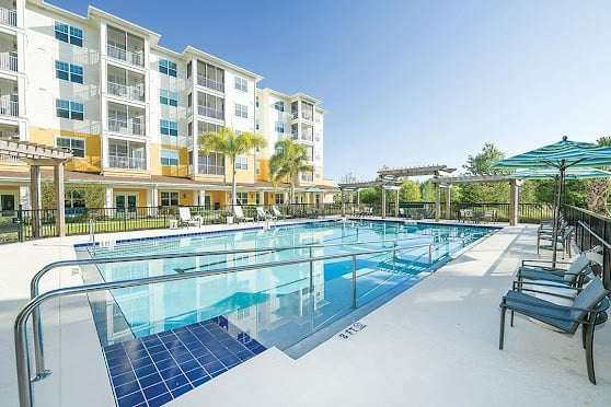 Discovery Village Trinity poolside
